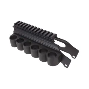TacStar Shotgun Rail Mount with 12ga 6rd Side Saddle - Remington 870