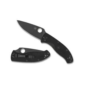 Spyderco Tenacious Lightweight Folding Knife - Black/Black