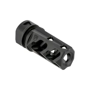 Fortis Control 9mm Muzzle Brake 1/2x36 - Black