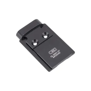 C&H Precision Holosun 509T Adapter Plate for Glock MOS - Mid-Grade Steel