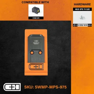 C&H Precision Weapons S&W M2.0 C.O.R.E. To Steiner MPS Adapter Plate