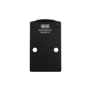 C&H Precision Weapons Sig P320 RXP Romeo1 Pro Filler Plate with Trijicon RMR/SRO and Holosun 407C, 507C, 508T