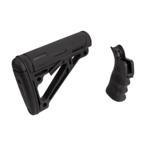 Hogue AR15 Groove Beavertail Grip and OverMolded Stock - Commercial Tube