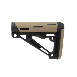 Hogue Mil-Spec OverMolded Collapsible AR15 Buttstock - Flat Dark Earth