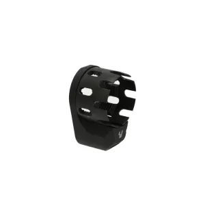 Strike Industries AR Enhanced Castle Nut and Extended End Plate - Black