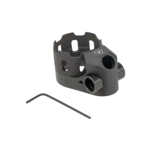 Strike Industries TRIBUS Enhanced AR-15 Castle Nut and End Plate - Black