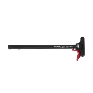 Odin Works AR-10 Extended Charging Handle - Red