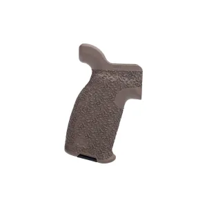 Emissary Development Compact AR-15 Axle Grip - Aggressive Texture - FDE