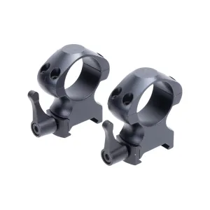Konus 1" Quick Release Steel Scope Rings - High