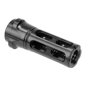 Breek Arms Sentinel Caged Flash Hider for Breek-LOK 3QD - 1/2x28 TPI