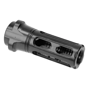 Breek Arms Sentinel Caged Flash Hider for Breek-LOK 3QD - 9mm 1/2x28 TPI