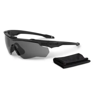 ESS Crossblade One Glasses - Black with Smoke Gray Lens