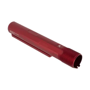 Strike Industries AR-15 Buffer Tube - 7-Position Advanced Receiver Extension - Red