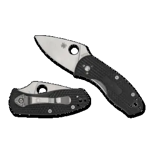 Spyderco Ambitious Lightweight Plain Edge Folding Knife