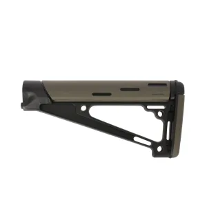 Hogue AR-15 OverMolded Fixed Buttstock - Fits A2 Buffer Tube - OD Green