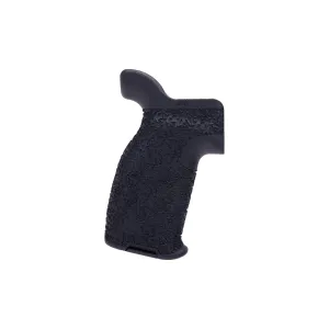 Emissary Development Compact AR-15 Axle Grip - Aggressive Texture - Black