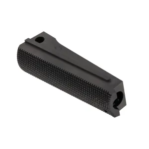 Nighthawk Custom 1911 Mainspring Housing - Checkered - Gov - Blued