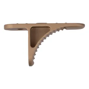True North Concepts Aluminum M-LOK GripStop - Earth Brown