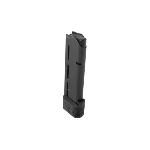 Wilson Combat Magazine 10 Round .45 ACP 1911 Elite Tactical Magazine - Full-Size - Wrap Around Base Pad - Black