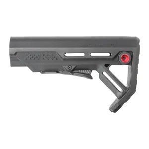 Strike Industries Mod 1 Carbine Stock Mil-Spec - Black / Red