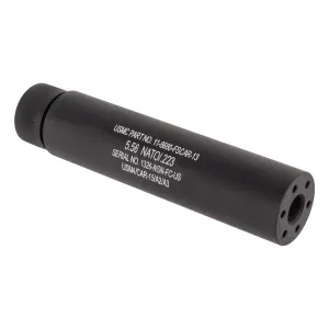 Guntec USA AR-15 1/2x28 Slip Over Fake Suppressor - 6"