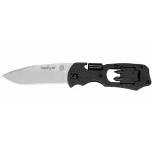 Kershaw Select Fire Multi-Tool Knife 3.4" Drop Point Blade - Black X