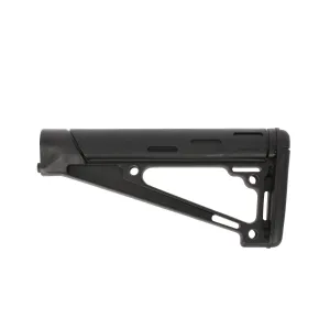 Hogue AR-15 OverMolded Fixed Buttstock - Fits A2 Buffer Tube - Black