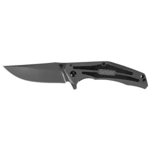 Kershaw Duojet Folding Knife 3.25" Clip Point Blade - Gray
