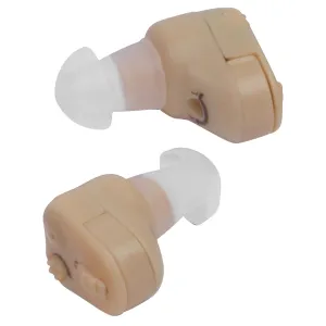 Walker's Hearing Enhancer - In The Ear - Tan - 2 Pack