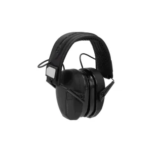 Savior Equipment Apollo Electronic Earmuffs with Gel Ear Pads- Black