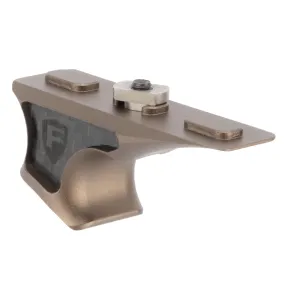 Fortis Manufacturing SHIFT Reversible Carbon Fiber Handstop - FDE - M-LOK