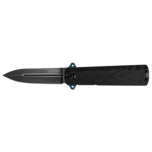 Kershaw Barstow Folding Knife 3" Spear Point Blade - Black