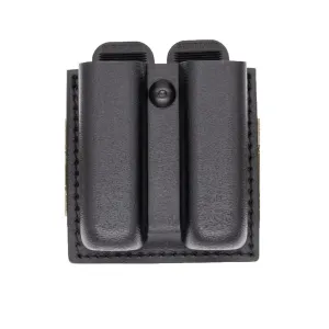 Safariland 79 Open Top Double Mag Pouch Fits GLOCK 17/22 - ELS 34 Fork - Plain Black