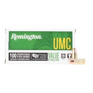 Remington UMC 9mm 115gr FMJ - Box of 100