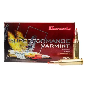 Hornady Superformance Varmint 243 Win 58gr V-Max - Box of 20
