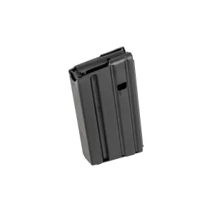 DURAMAG Stainless Steel 5-Round AR-15 Magazine -  .450 Bushmaster - Black Follower