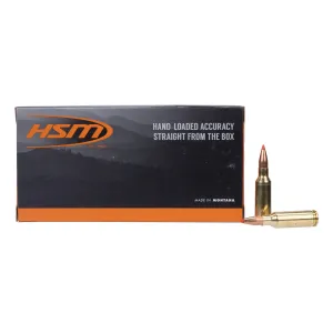 HSM Ammunition 6mm ARC V-MAX - 75 gr JHP - Box of 20
