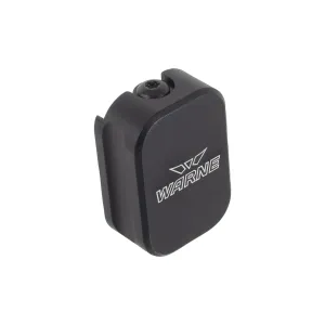 Warne Magazine Extension for Glock 17/22 - +3/2 - Black