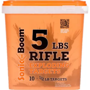 Sonic Boom Exploding Rifle Targets 1/2 lb. 10 pk.