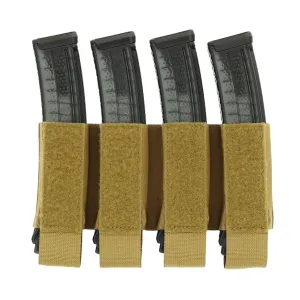Ferro Concepts Turnover Quad SMG Large Pouch - Coyote Brown