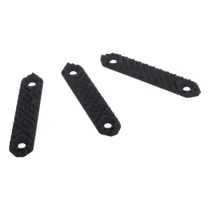 Drew Meyer Defense MRC-2 M-LOK Rail Covers - Pack of 3 - Black