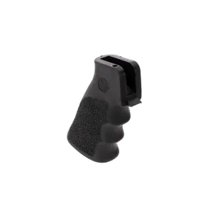 Hogue AR-15 OverMolded Pistol Grip - Finger Grooves - Black