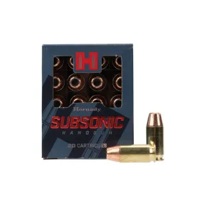 Hornady Subsonic 45 Auto 240gr XTP - Box of 20