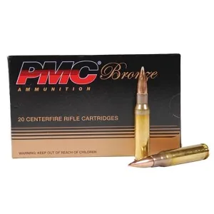 PMC Ammunition Bronze .308 Winchester 147 gr FMJ - Box of 20