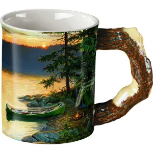 Wild Wings Sculpted Mug - Summer Sunrise