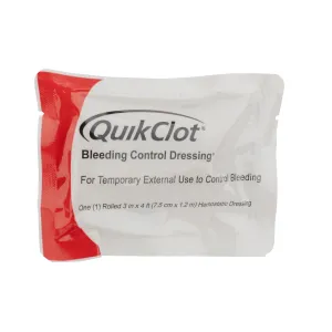 Con10gency QuikClot Bleeding Control Dressing - Rolled