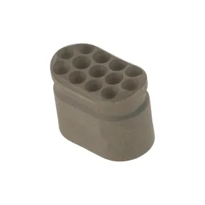 Forward Controls Design Heavy Enhanced AR-15 Magazine Release Button - Blind Hole - Dimpled - FDE