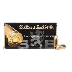 Sellier & Bellot 9mm 115gr JHP Box of 50
