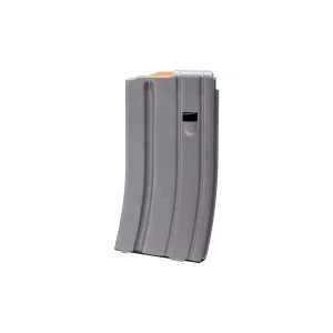 DuraMag Speed 5.56/300BLK AR-15 Magazine W/ Orange Anti-Tilt Follower - 20 Round - Grey