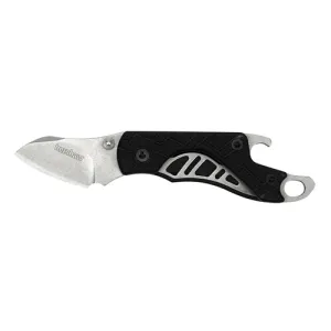 Kershaw Cinder Folding Pocket Knife 1.4" Sheepsfoot Blade - Black